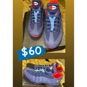 Blue & Red Air Max’s